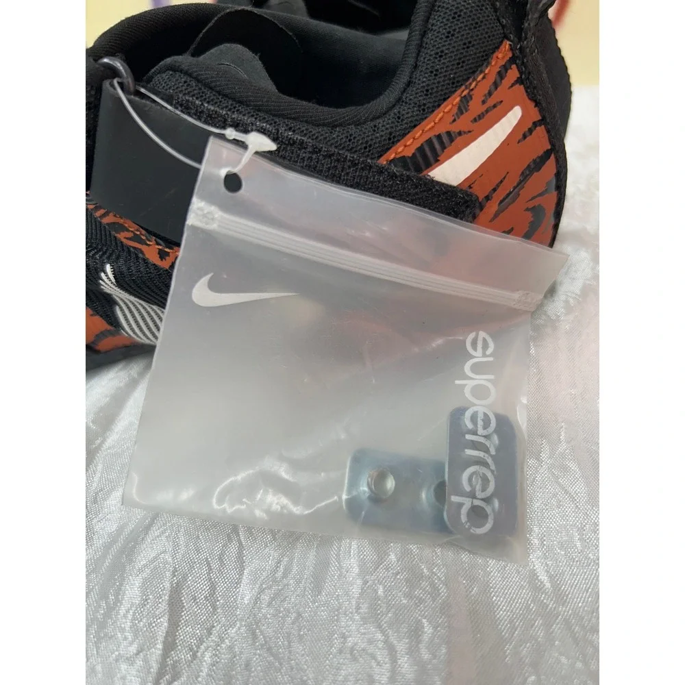 Nike SuperRep Cycle Indoor Cycling Shoes Tiger Stripe Orange Blac CJ0775-018 6.5